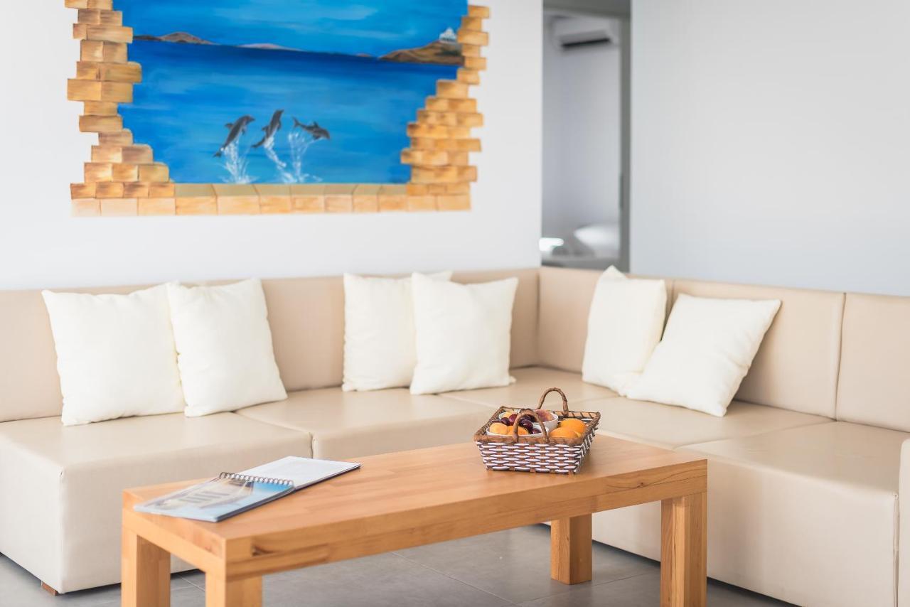 Villa Luna Private Heated Hydro Pool Bbq Beach 4Min Agia Marina Mikrolimanou Eksteriør bilde