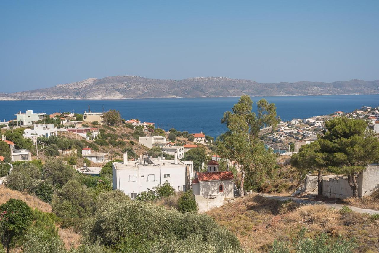 Villa Luna Private Heated Hydro Pool Bbq Beach 4Min Agia Marina Mikrolimanou Eksteriør bilde